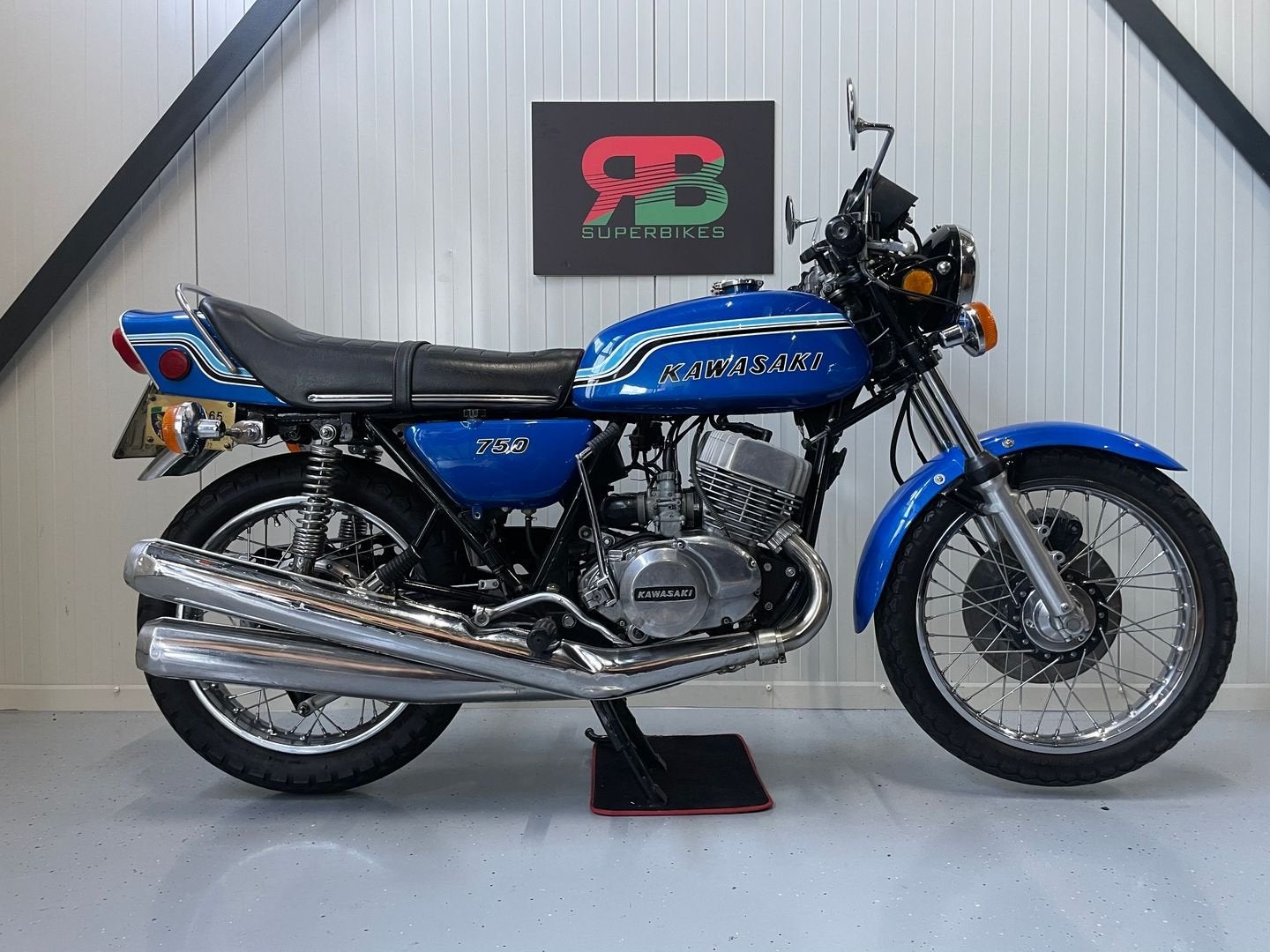 KAWASAKI H2 750 MACH IV (bj 1972) 15,104 km, 750 cc, Motorrijbewijs A, KAWASAKI, Overig