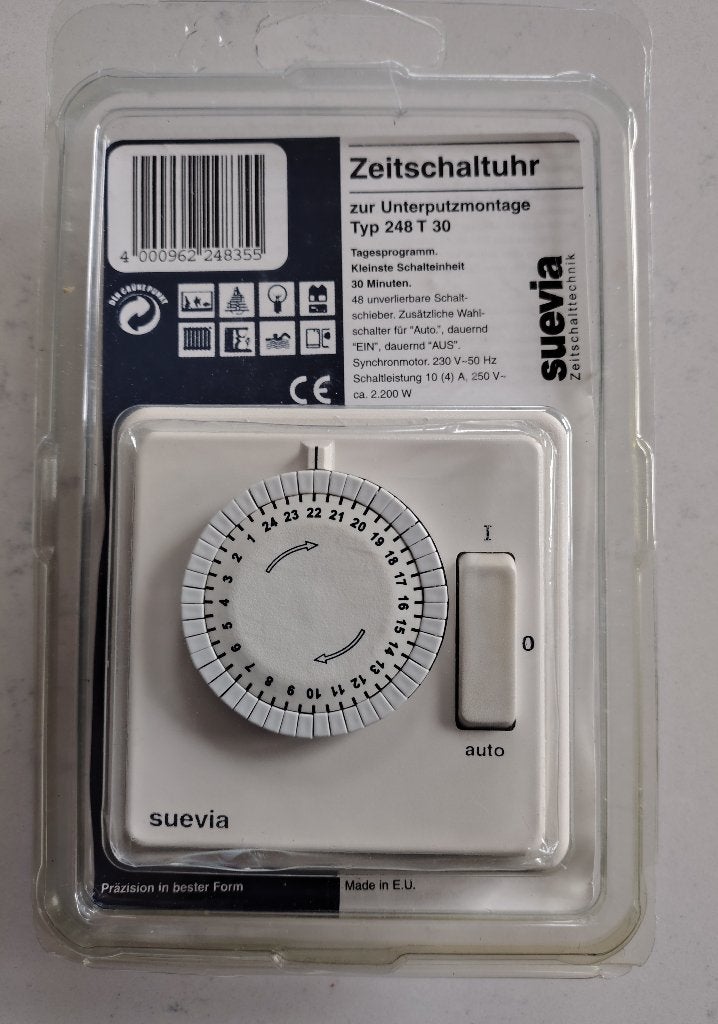 Tijdschakelaar inbouw / timer / timerschakelaar, Ophalen of Verzenden, Nieuw, Schakelaar