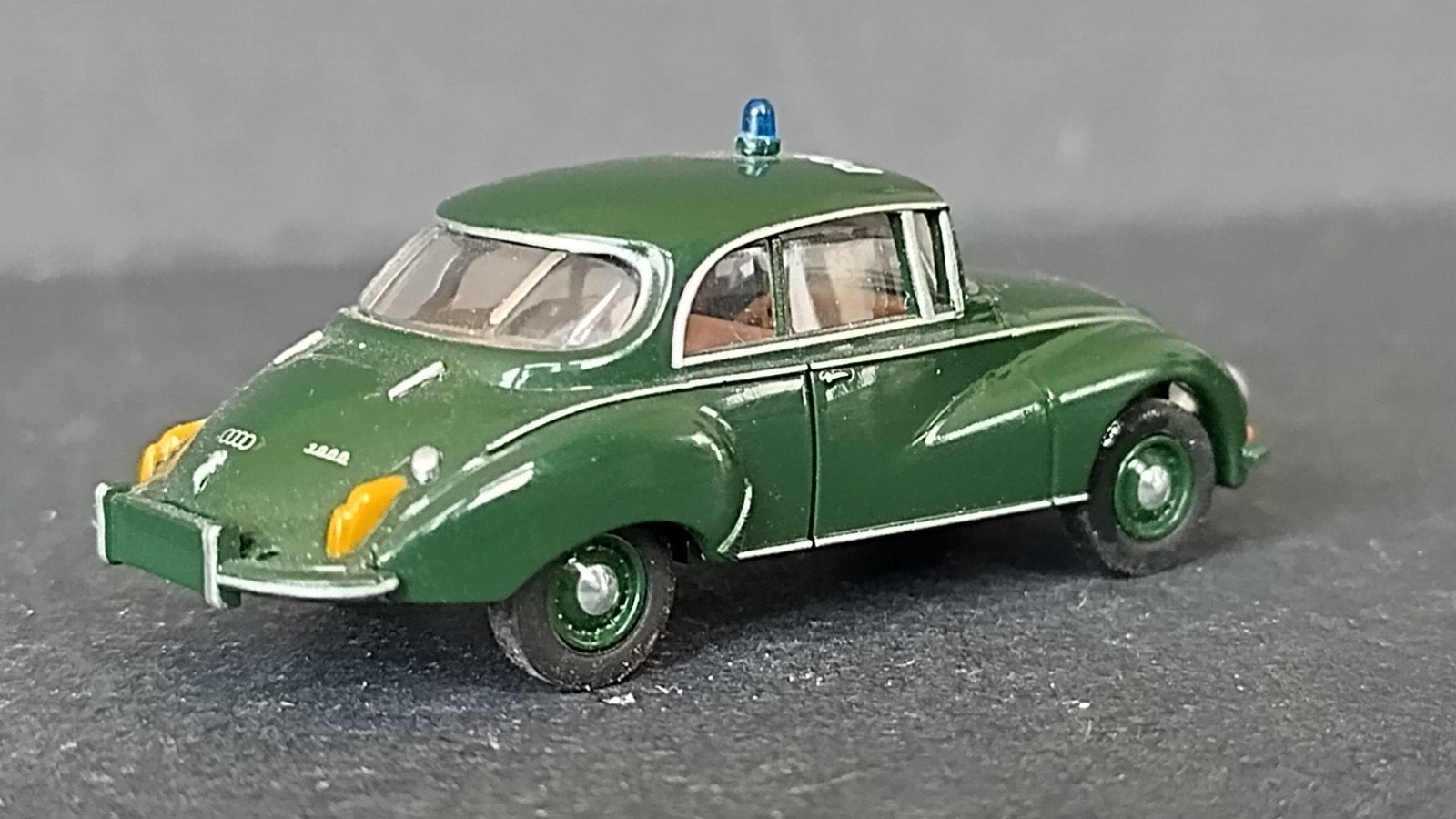 Dkw Auto Union 1000 s Polizei 1:87 H0 Brekina Pol, Auto, ., Nieuw, Ophalen of Verzenden