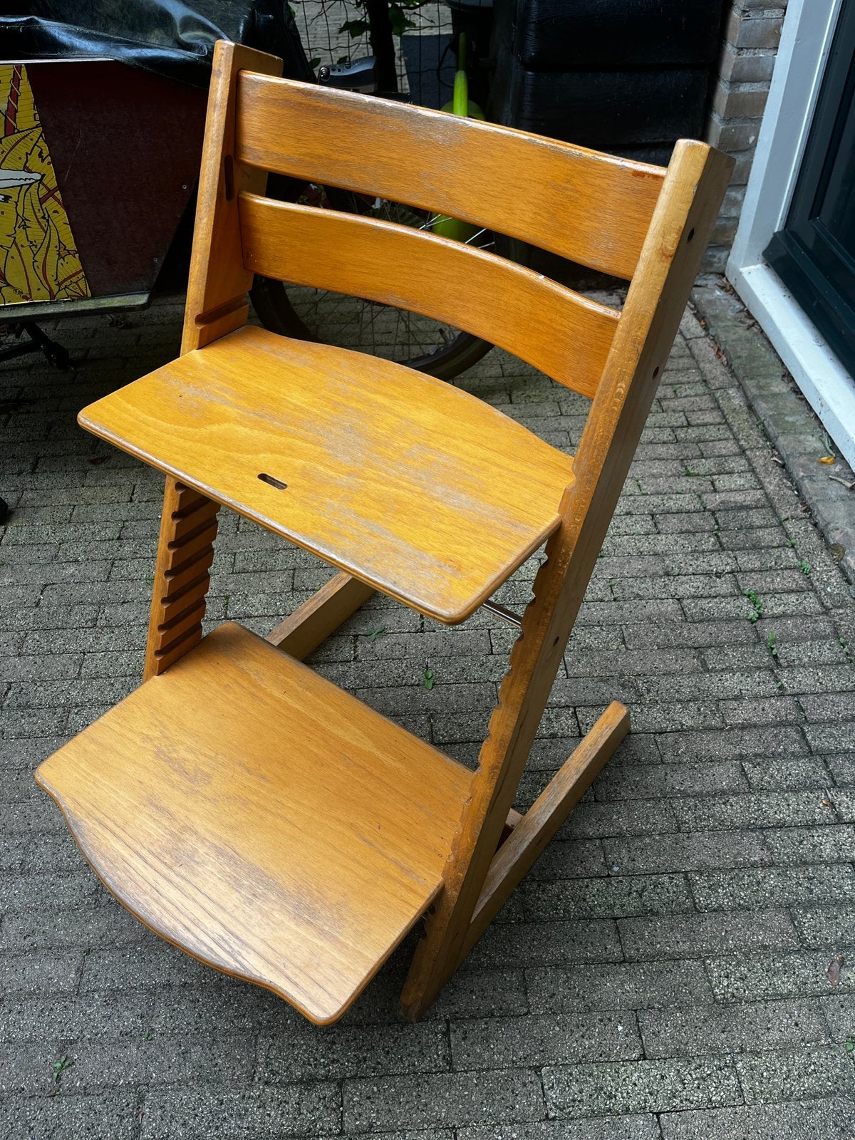 Triptrap stoel voor kinderen, Ophalen, Gebruikt, Meegroeistoel