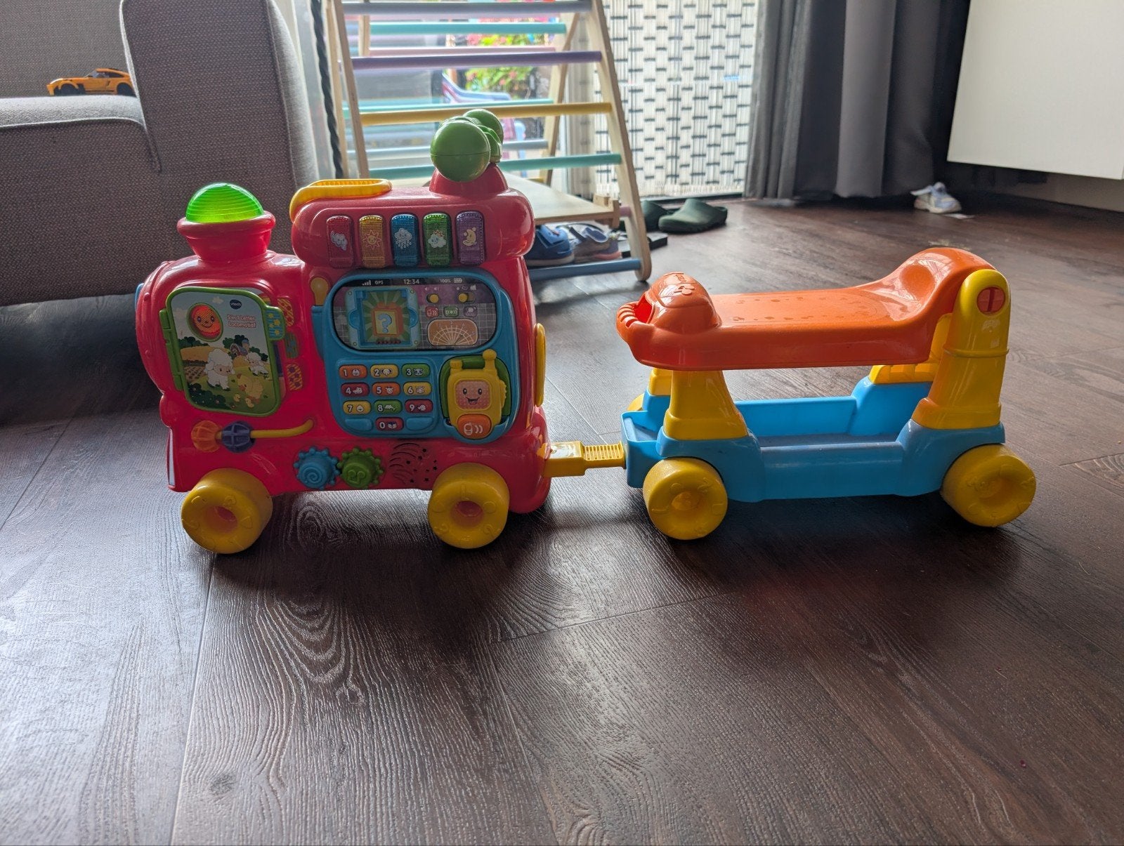 Logitech Locomotief, Kinderen en Baby's, Speelgoed | Vtech, Ophalen of Verzenden, Gebruikt, 6 maanden tot 2 jaar