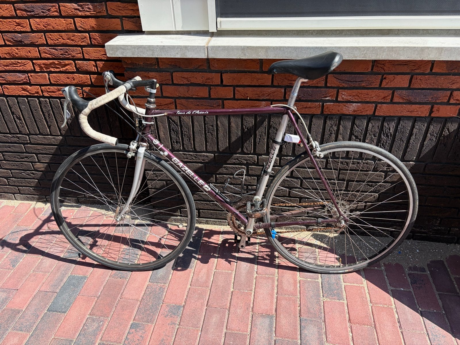 Gazelle Tour l'Avenir racefiets 28 inch, Ophalen, 28 inch, Gebruikt, Gazelle