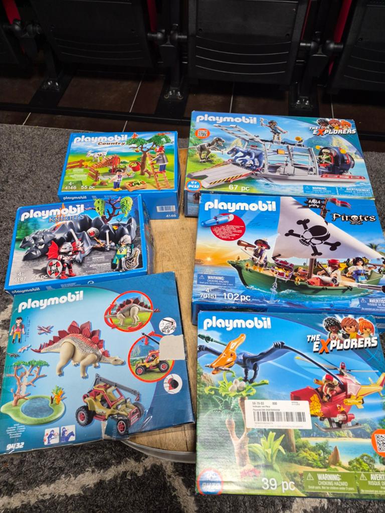 Playmobil sets - Piraten, Dinos, Country, Explorers, Ophalen, Gebruikt, Complete set