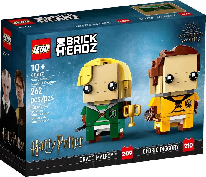Lego Brickheadz Draco Malfoy & Cedric Diggory nr 40617, Lego, Lego, BrickHeadz, Lego