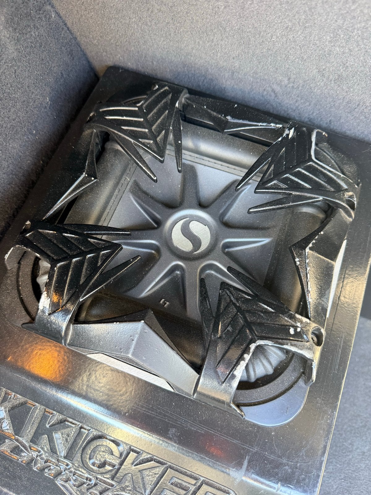 Kicker Solo-Baric L7 S12L72 12 inch subwoofer, Ophalen of Verzenden, Gebruikt