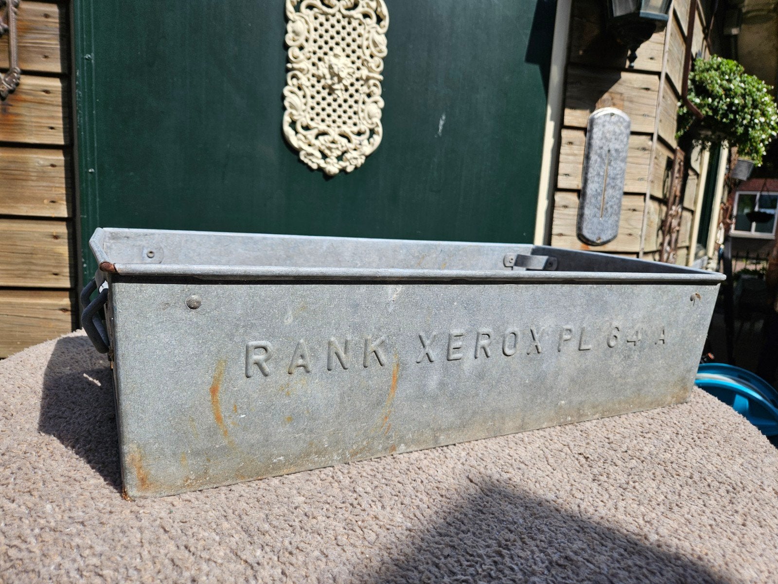 Mooie zinken voorraadbak Rank Xerox PL 64 A, Ophalen of Verzenden