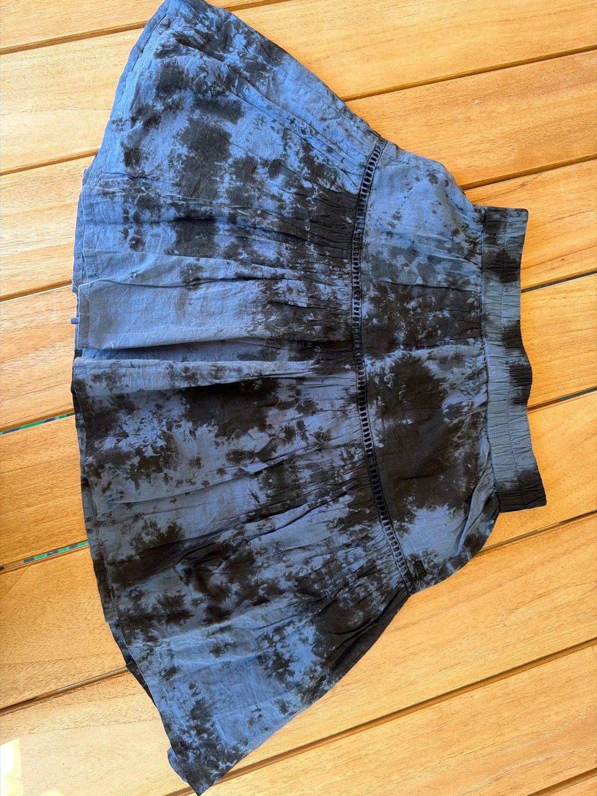 Nikkie Selected by Kate Moss Tie-Dye Rok Maat 34, Blauw, Ophalen of Verzenden, Zo goed als nieuw, Maat 34 (XS) of kleiner