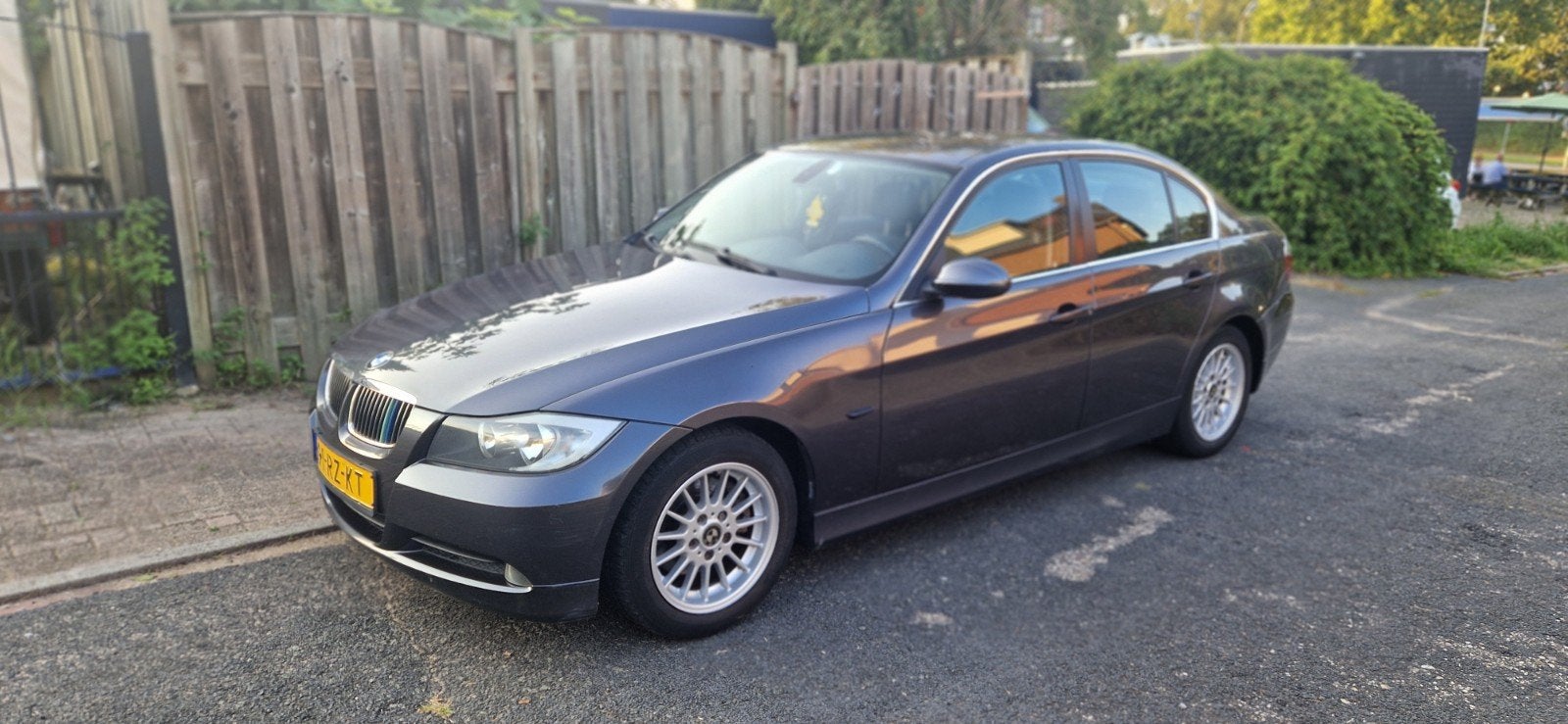 BMW 3-Serie 2.5 I 325 2005 Grijs, Auto's, 745 kg, Achterwielaandrijving, 2497 cc, Leder en Stof