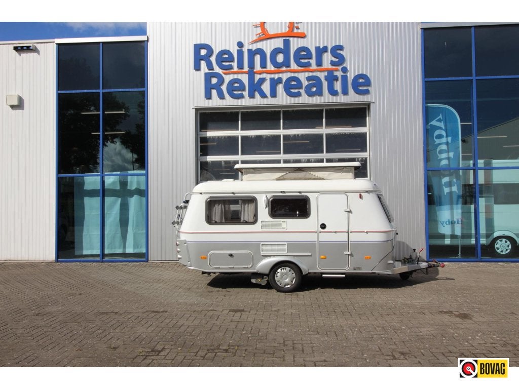 Eriba Touring Triton 430 GT Hefdak, Mover, Voortent, Caravans en Kamperen, Dwarsbed, Standaardzit, Schokbreker, Bedrijf