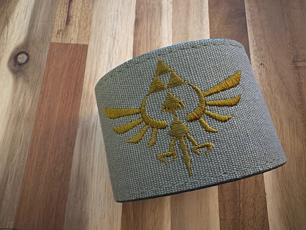 Zelda bracelet linen with velcro, Ophalen of Verzenden, Zo goed als nieuw