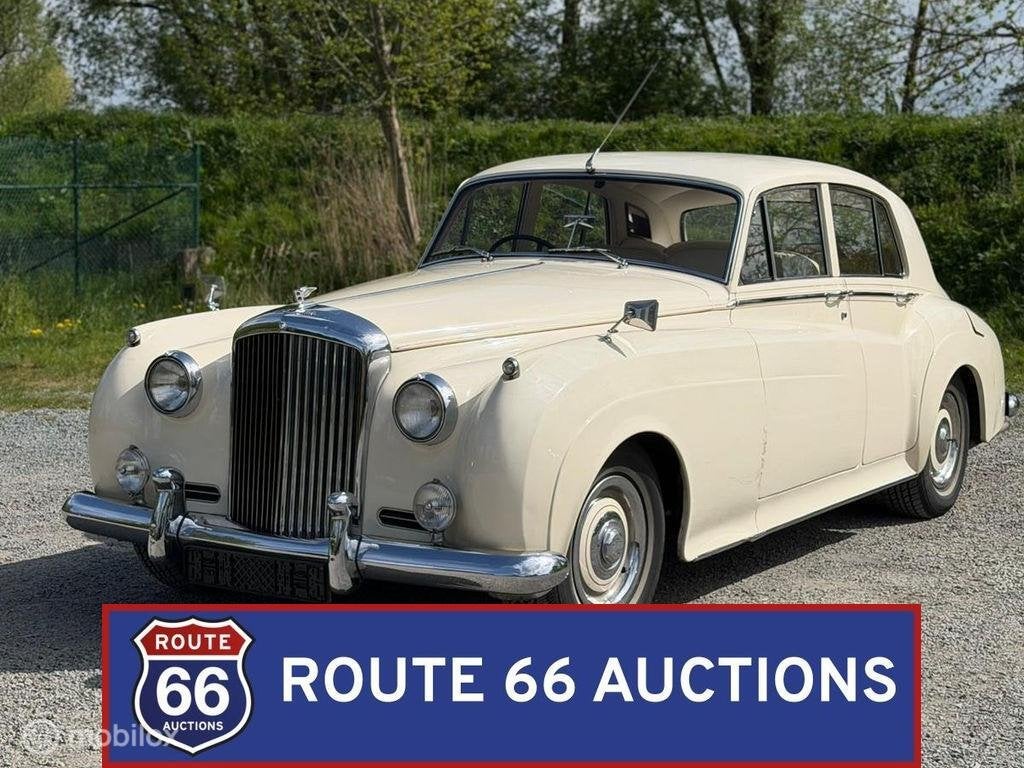 Bentley S1 Saloon | 1956 | Route 66 Auctions, Auto's, Overige carrosserieën, Zwart, Bedrijf, Handgeschakeld