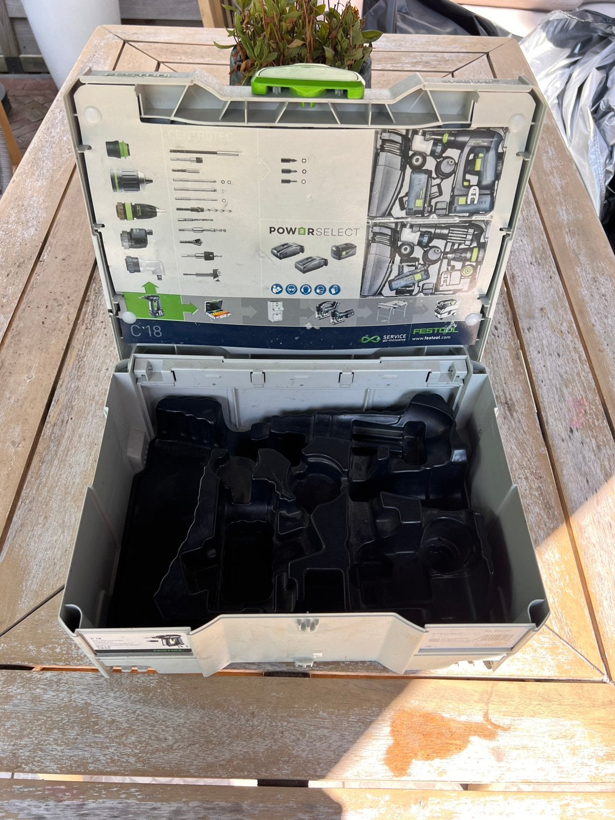 Festool Systainer 2 T-Loc C 18 Li-Basic (leeg), Ophalen of Verzenden, Zo goed als nieuw