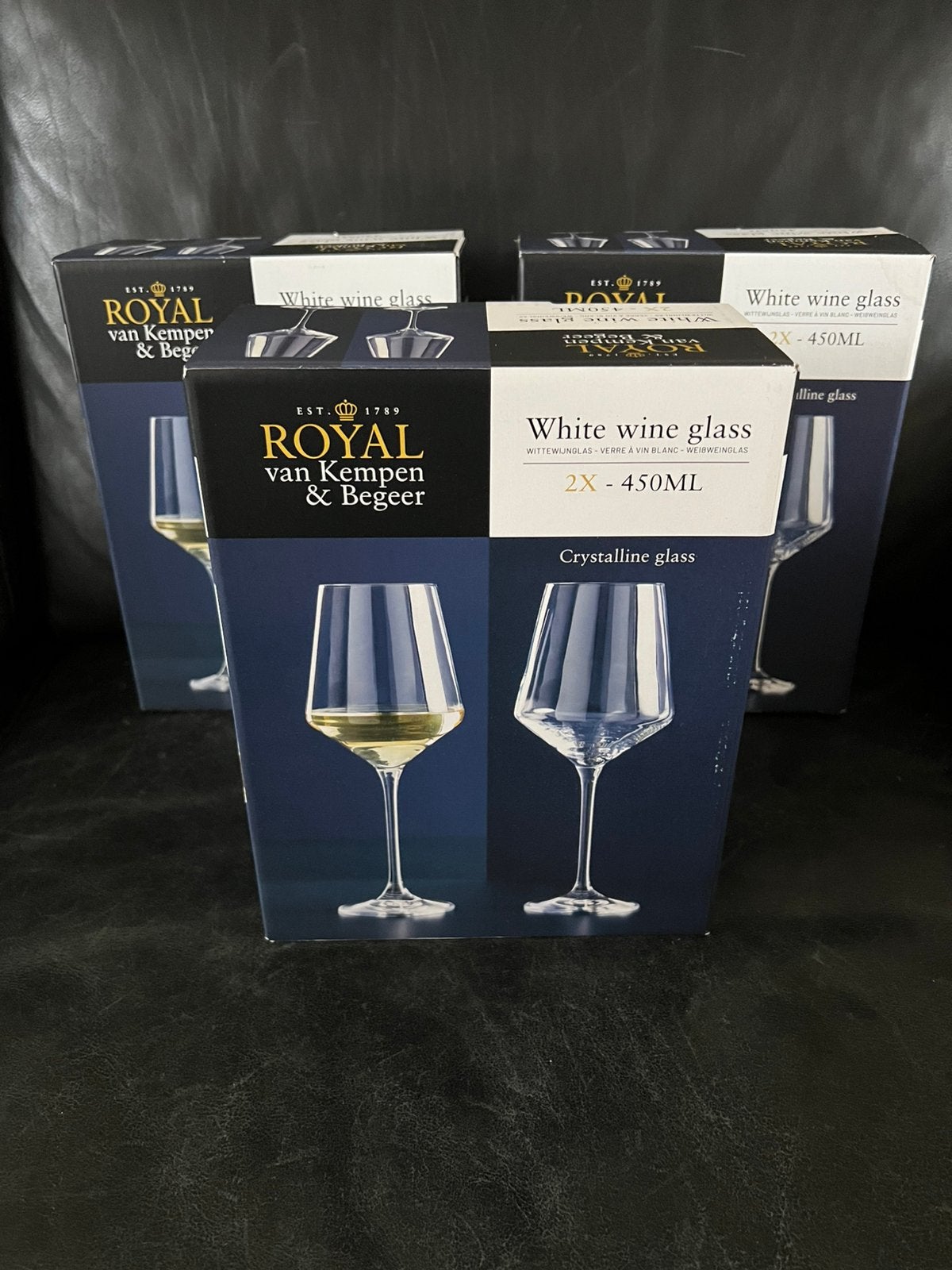 Nieuw witte wijnglazen Royal Vkb, Ophalen, Nieuw, Overige typen