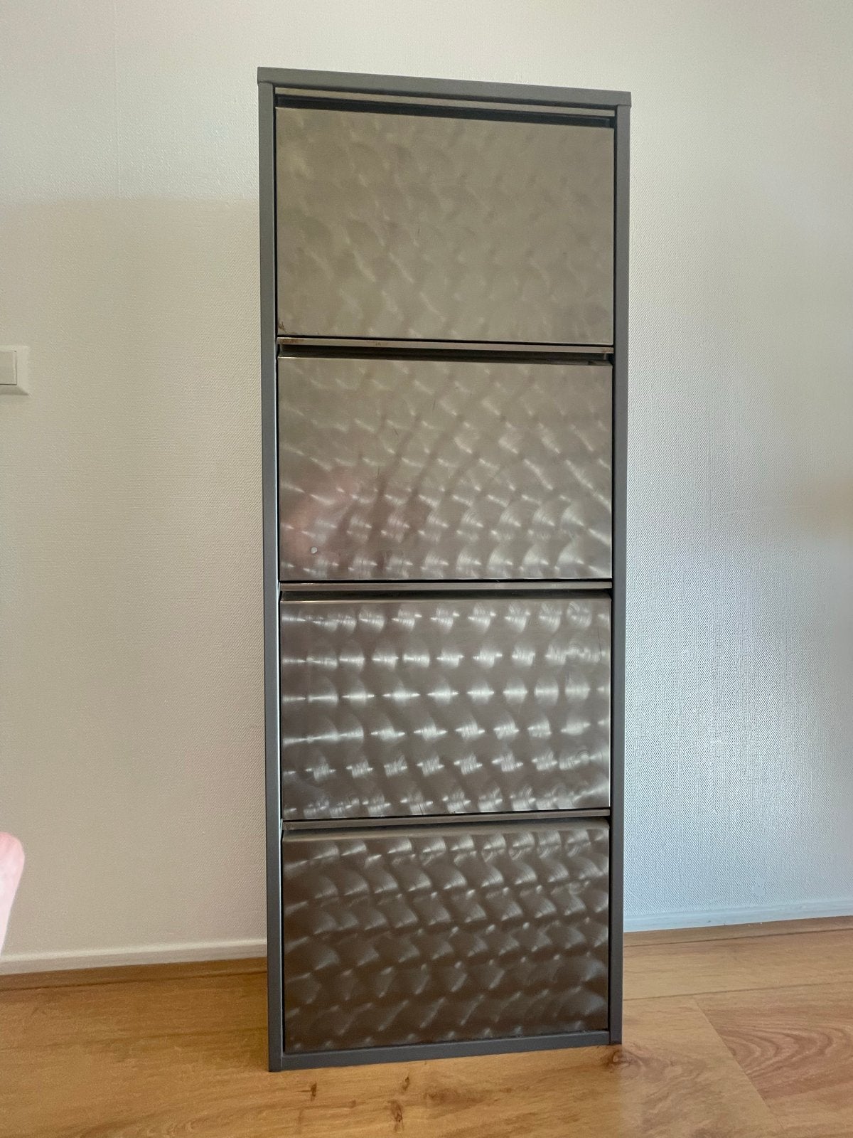 Schoenenkast met 4 vakken - 136x51x15,5 cm, Ophalen of Verzenden, Gebruikt