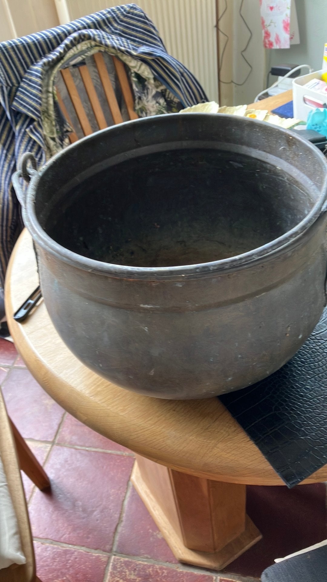 Antieke Koperen Ketel, Ophalen, Koper