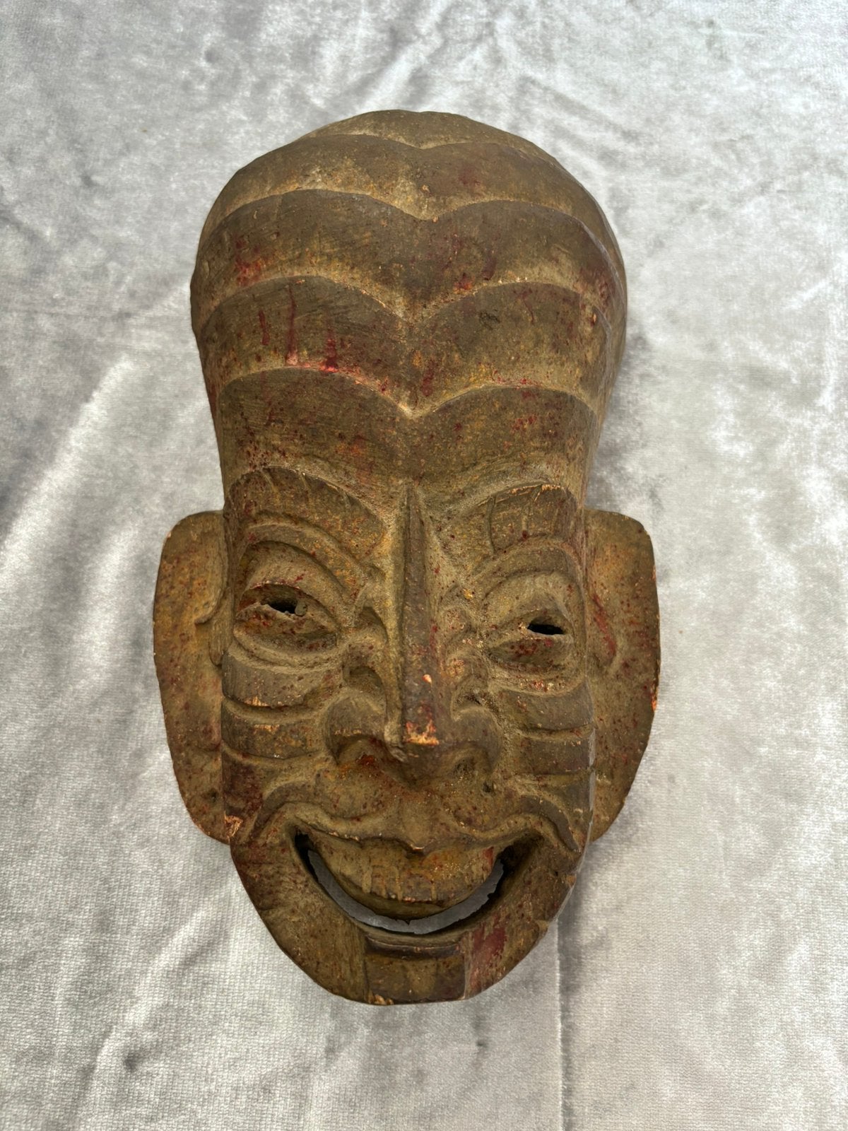 Antiek hout uitgesneden Nuo-theatermasker uit China, Ophalen of Verzenden