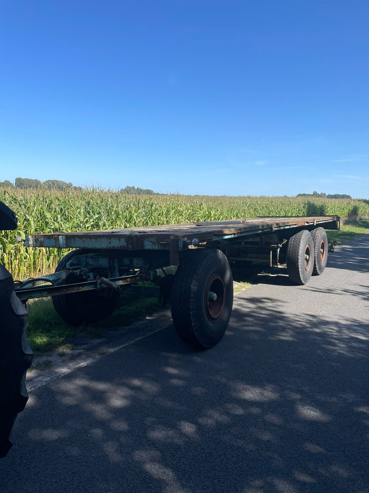 Landbouwwagen plattewagen balenwagen aanhangwagen wagen kar, Ophalen, Transport