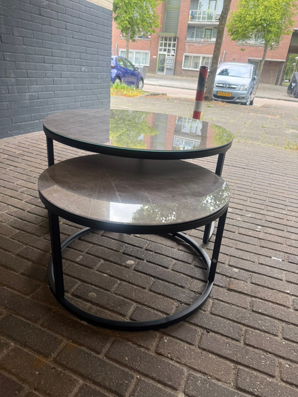 Salontafel te koop, Huis en Inrichting, Tafels | Salontafels, Ophalen, 100 tot 150 cm, 50 tot 100 cm, Zo goed als nieuw