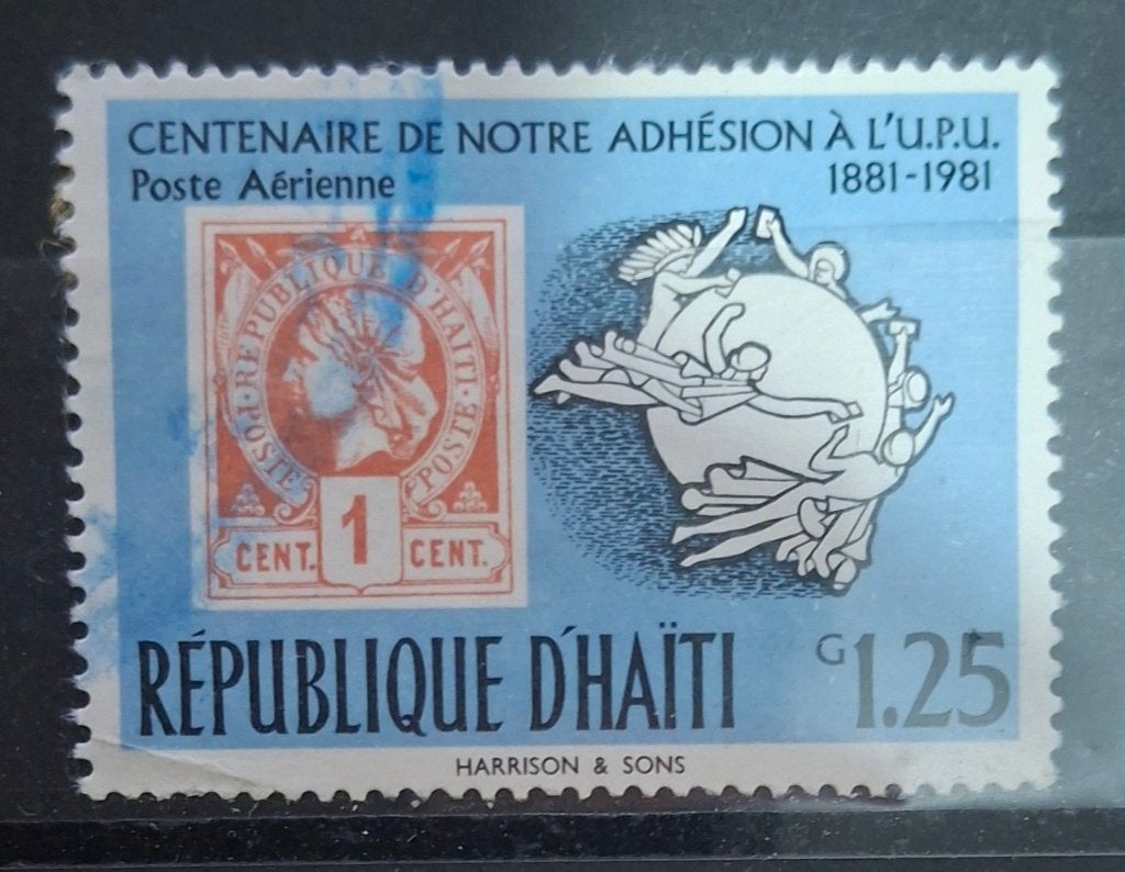 Haiti Postzegel (B3-P31), Ophalen of Verzenden, Gestempeld, Midden-Amerika