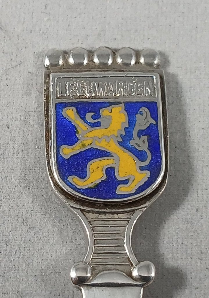 Zilveren theelepel Leeuwarden antiek 835 zilver, Ophalen of Verzenden, Zilver