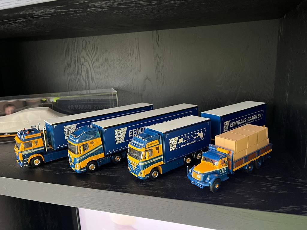 Complete set Eemtrans Baarn WSI modellen 1:50, Ophalen of Verzenden, Zo goed als nieuw, Bus of Vrachtwagen, Wsi
