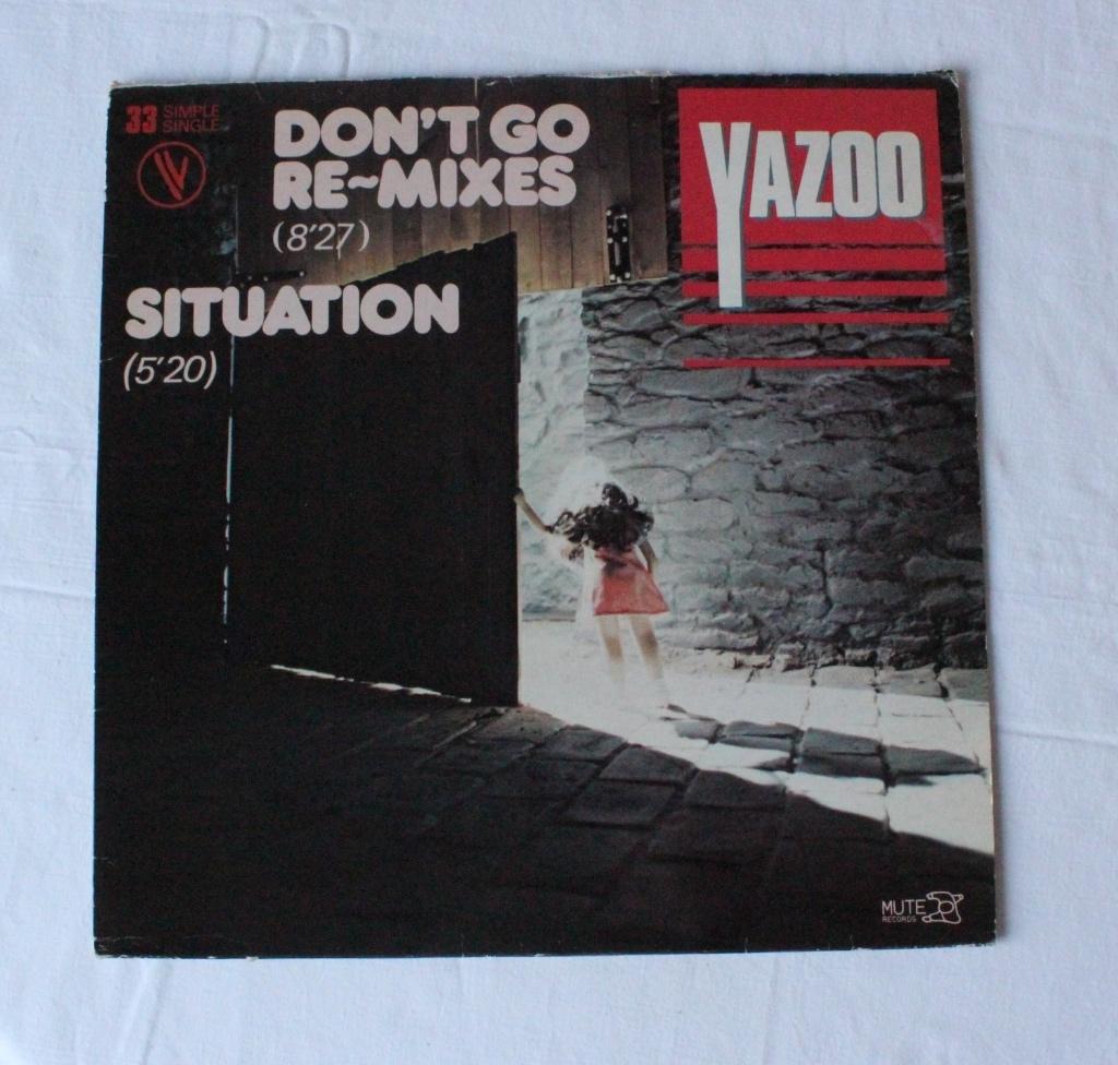 Yazoo - don't go - re-mixes, Maxi-single, Ophalen of Verzenden, Zo goed als nieuw, Pop