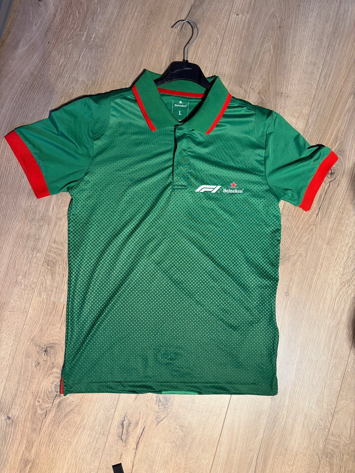 Heineken F1 Polo Shirt Maat L - Zo goed als nieuw, Ophalen of Verzenden, Zo goed als nieuw