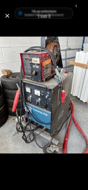 Smitweld Transmig 250 Lincoln lasapparaat, Doe-het-zelf en Verbouw, Ophalen of Verzenden, Gebruikt, 250 ampère of meer, Co2