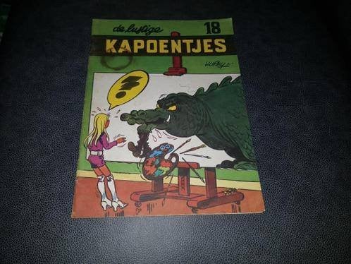 De Lustige kapoentjes nr.18, Gelezen, Eén stripboek, Hugo de Reymaeker, Ophalen of Verzenden