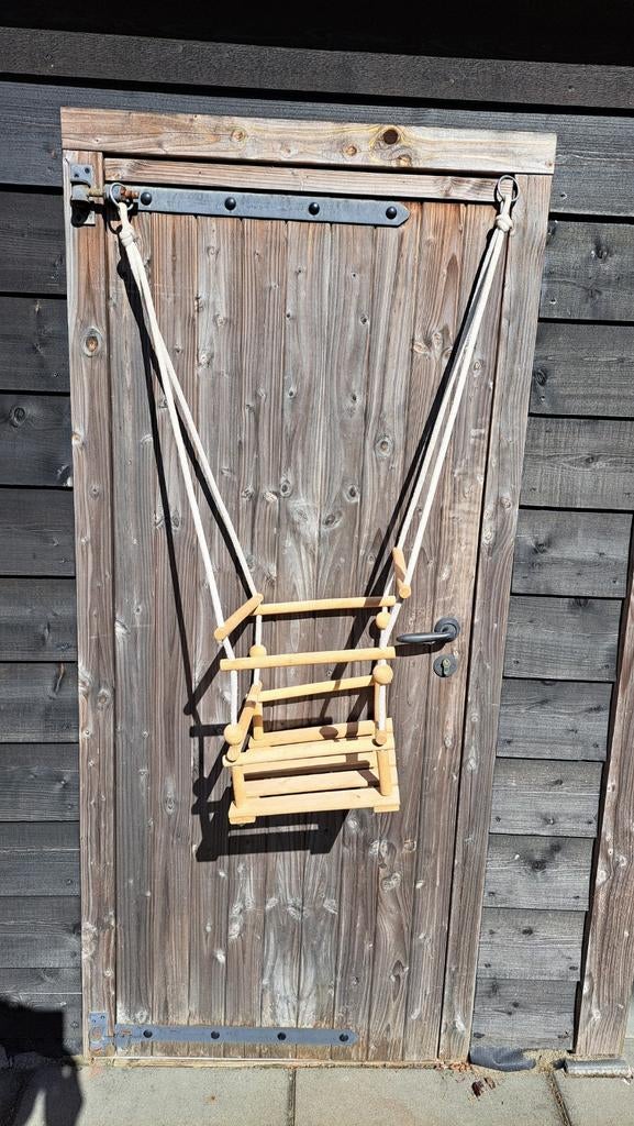 Houten schommel, Ophalen, Schommel