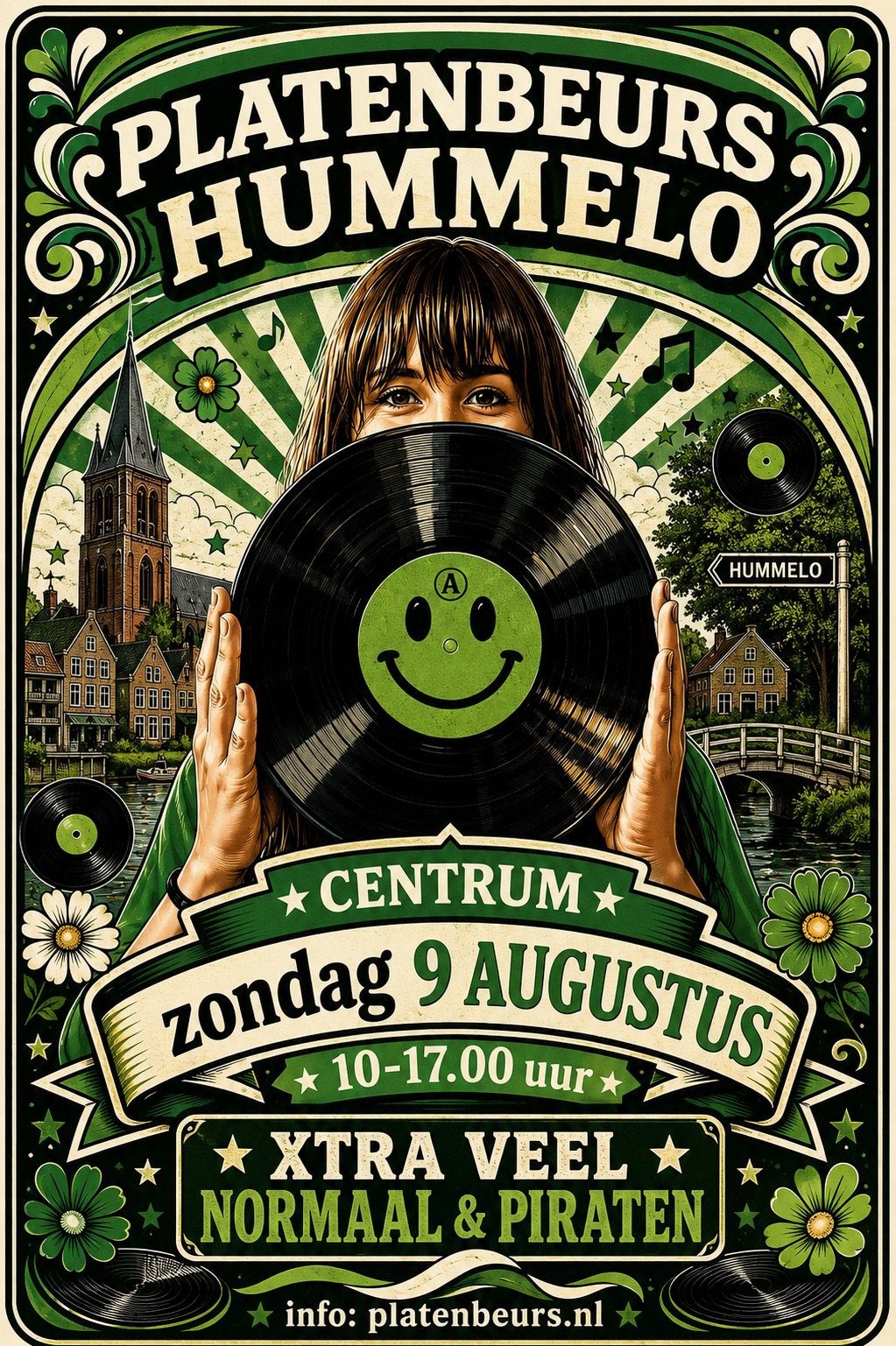 Platenbeurs Hummelo zondag 9 augustus, Cd's en Dvd's, Ophalen of Verzenden