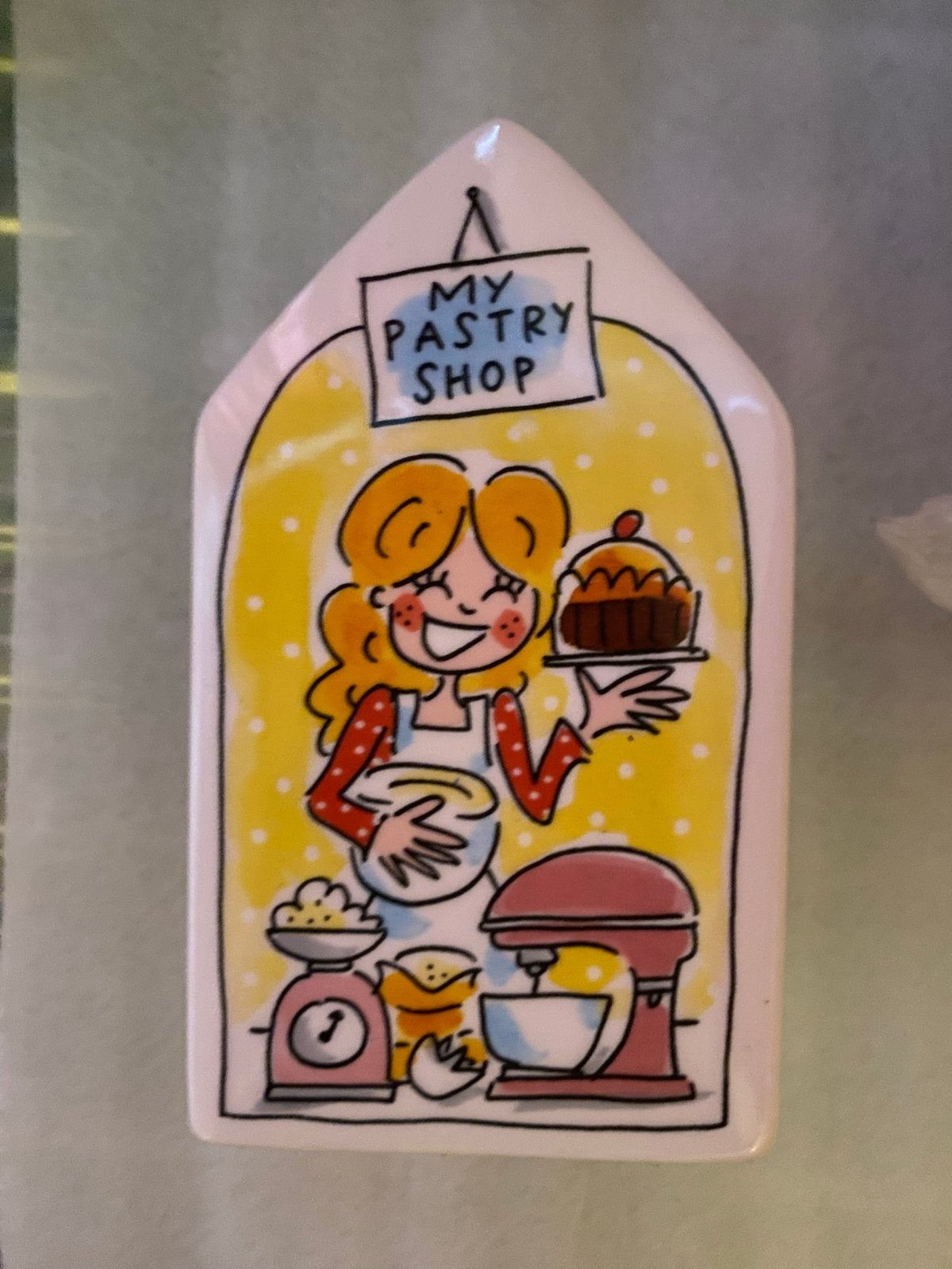 Blond Amsterdam Spaarpot My Pastry Shop, Ophalen of Verzenden, Nieuw, Steen, Aardewerk of Keramiek, Overige thema's