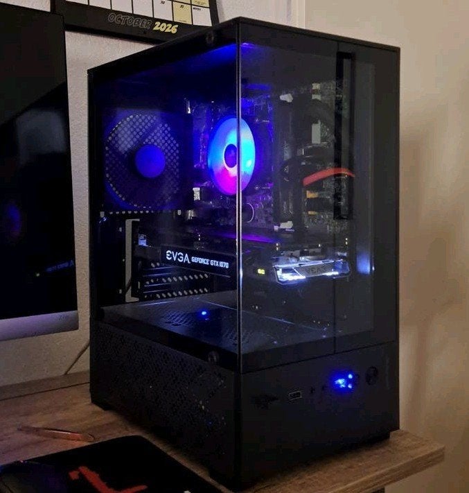 Gaming PC met GTX 1070, i5-7400, 12GB RAM, SSD+HDD, Gebruikt, 8 GB, Ophalen of Verzenden, Gaming