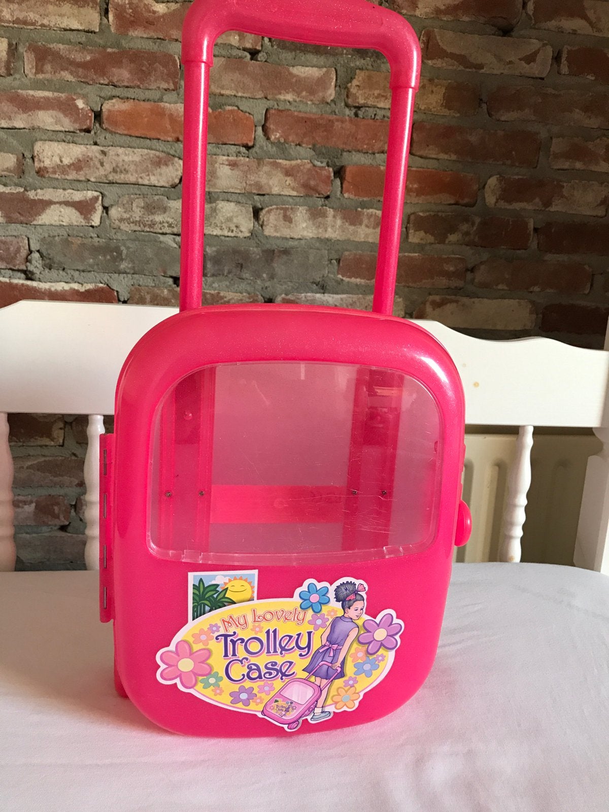 Trolley, koffer op wieltjes, Ophalen of Verzenden, Gebruikt
