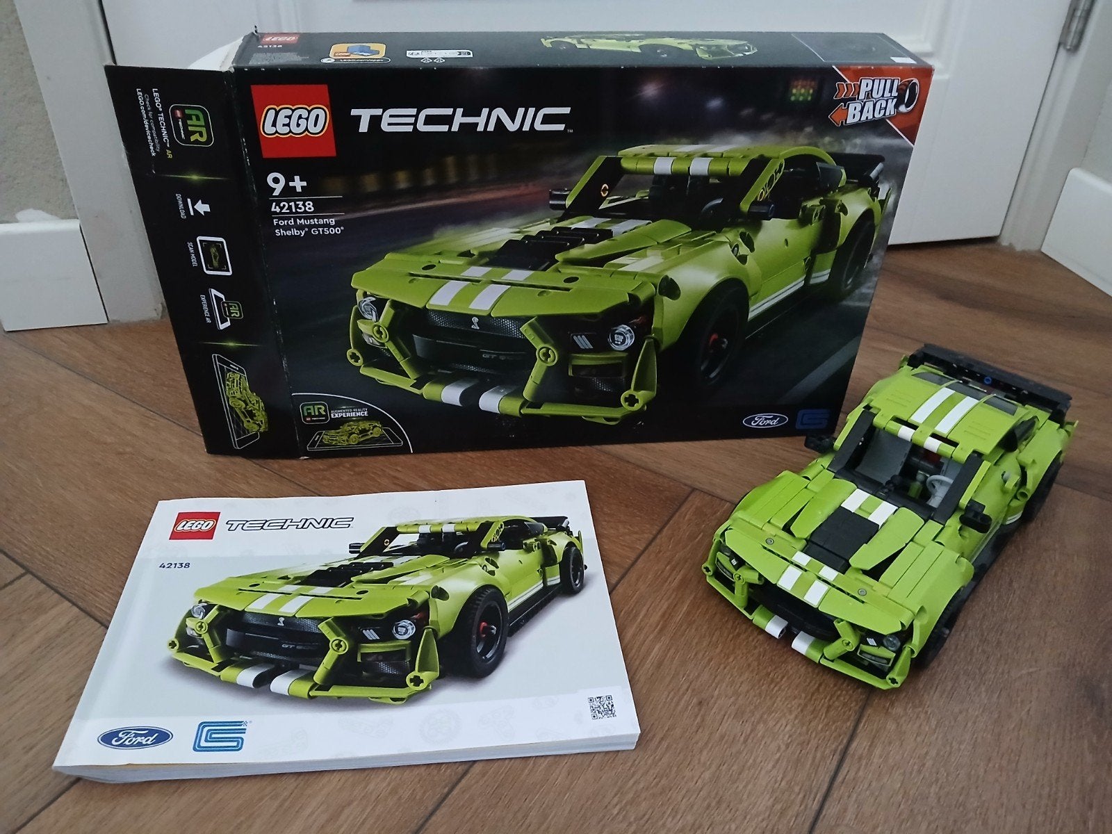 LEGO Technic Ford Mustang Shelby GT500 (42138), Ophalen of Verzenden, Zo goed als nieuw