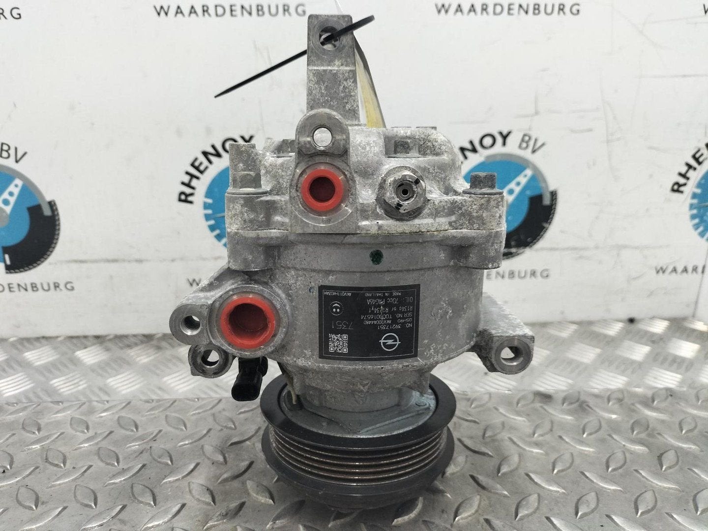 OPEL ASTRA K B16 SRI AIRCO COMPRESSOR / AIRCOPOMP 2020, Ophalen of Verzenden, Gebruikt, Stiba lid