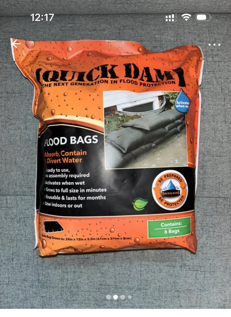Quick Dam Flood Bags - 3 pakken van 6 (18 stuks), Ophalen of Verzenden, Nieuw