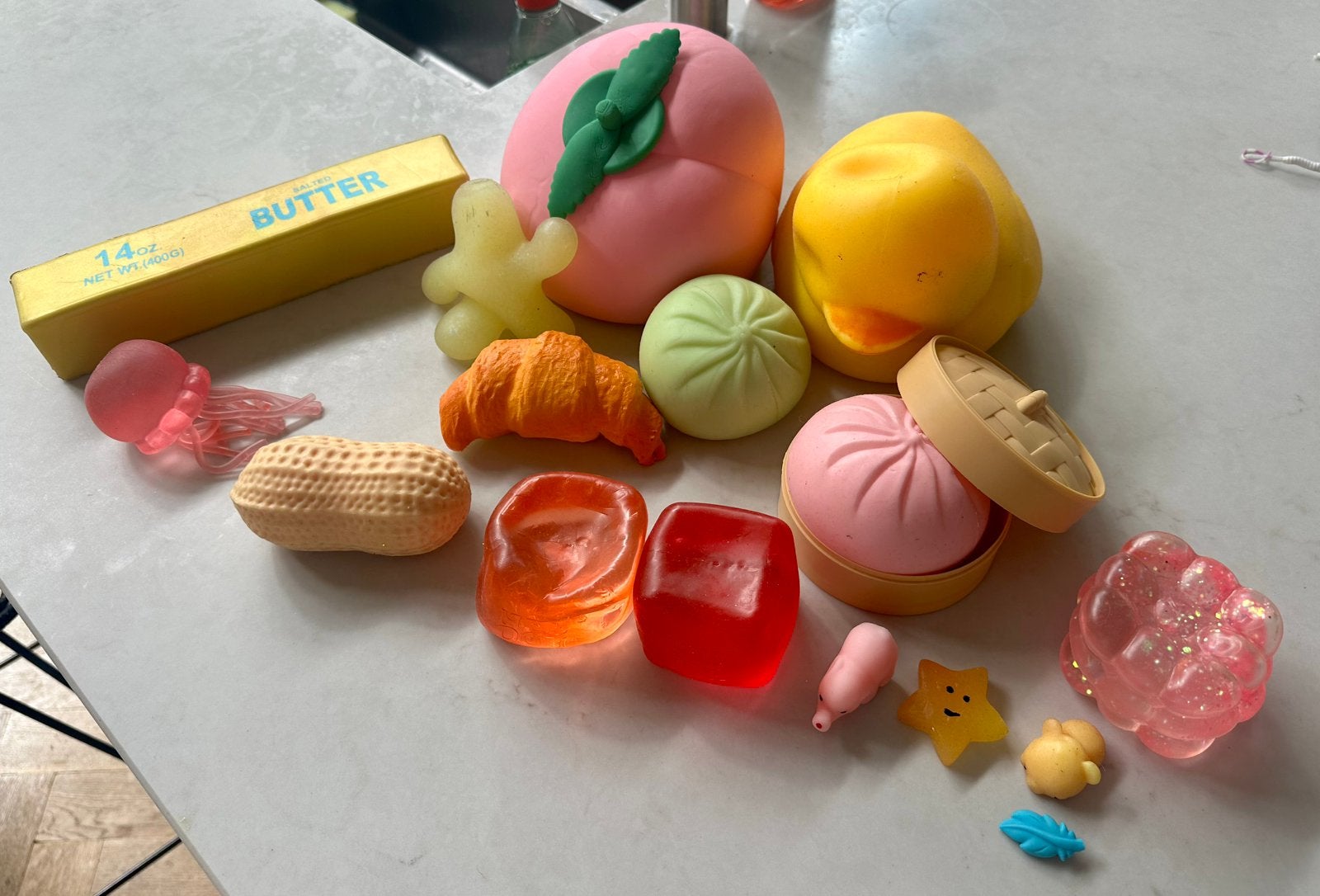 Squishy world verzameling, Ophalen of Verzenden, Zo goed als nieuw, Overige typen