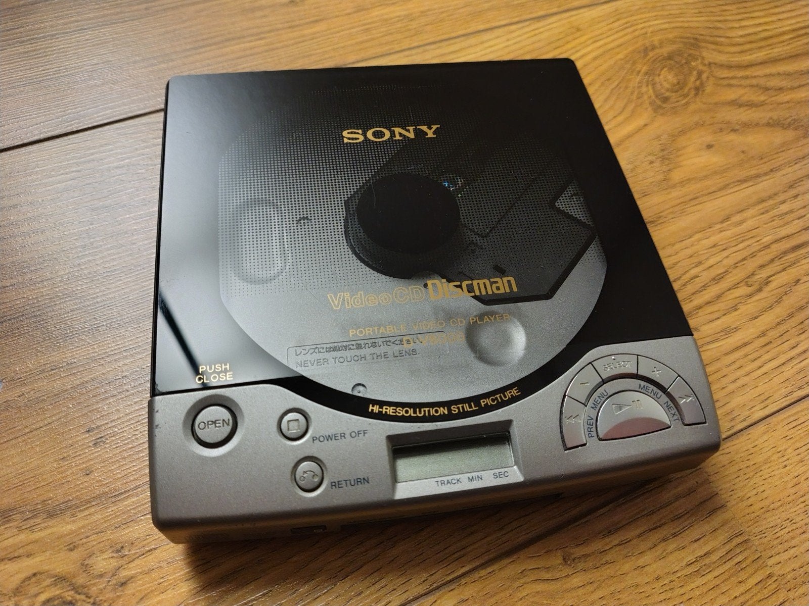 Sony VideoCD Discman D-V8000 Draagbare CD/Video Speler, Ophalen of Verzenden, Discman