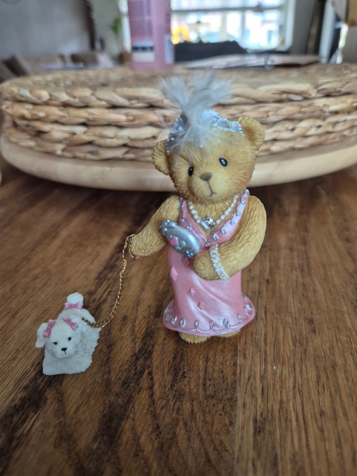 Cherished Teddies "Gloria Growlette" beeldje, Ophalen, Zo goed als nieuw, Beeldje, Cherished Teddies