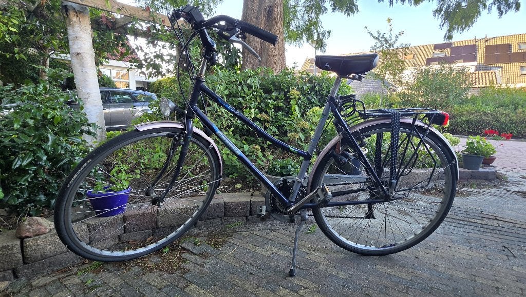 Gazelle Hybride Lite, Fietsen en Brommers, Fietsen | Dames | Damesfietsen, Ophalen, Velgrem, Versnellingen, Gazelle