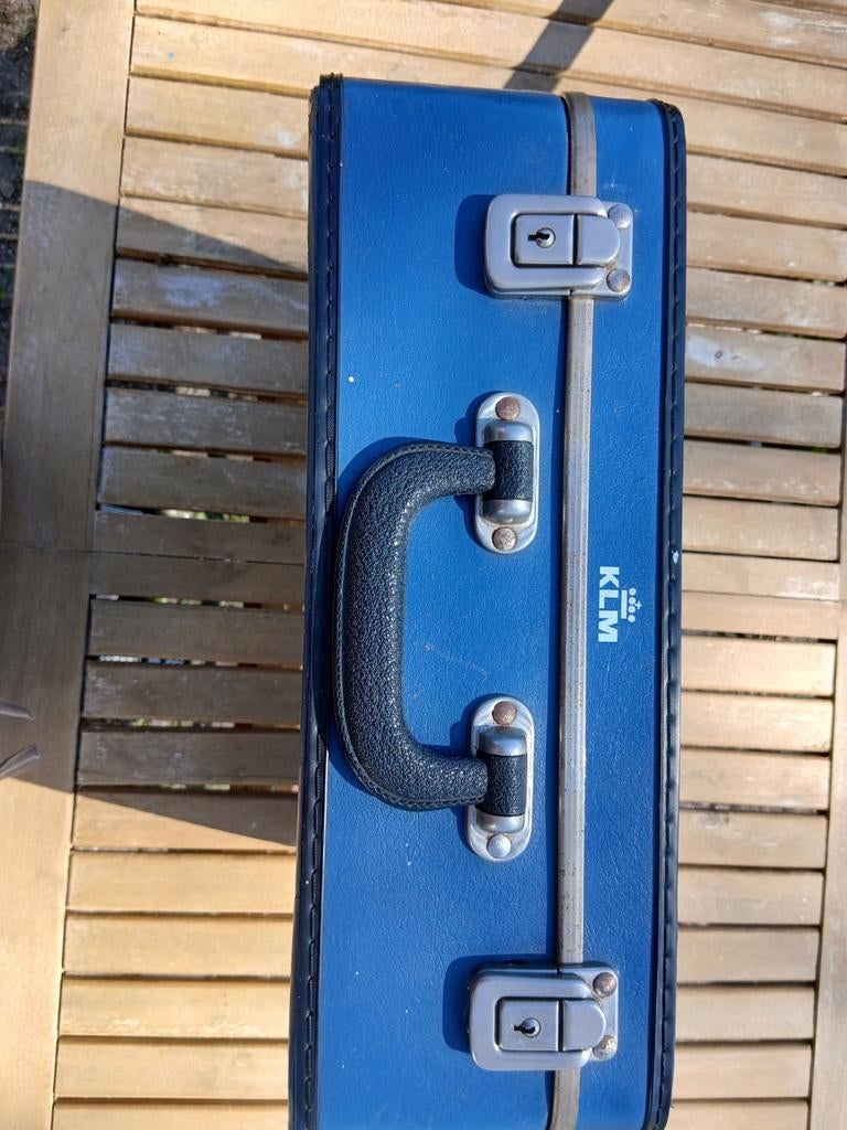 Vintage Klm stewardessen koffertje, Sieraden, Tassen en Uiterlijk, Koffers, Ophalen of Verzenden, Hard kunststof, Minder dan 50 cm