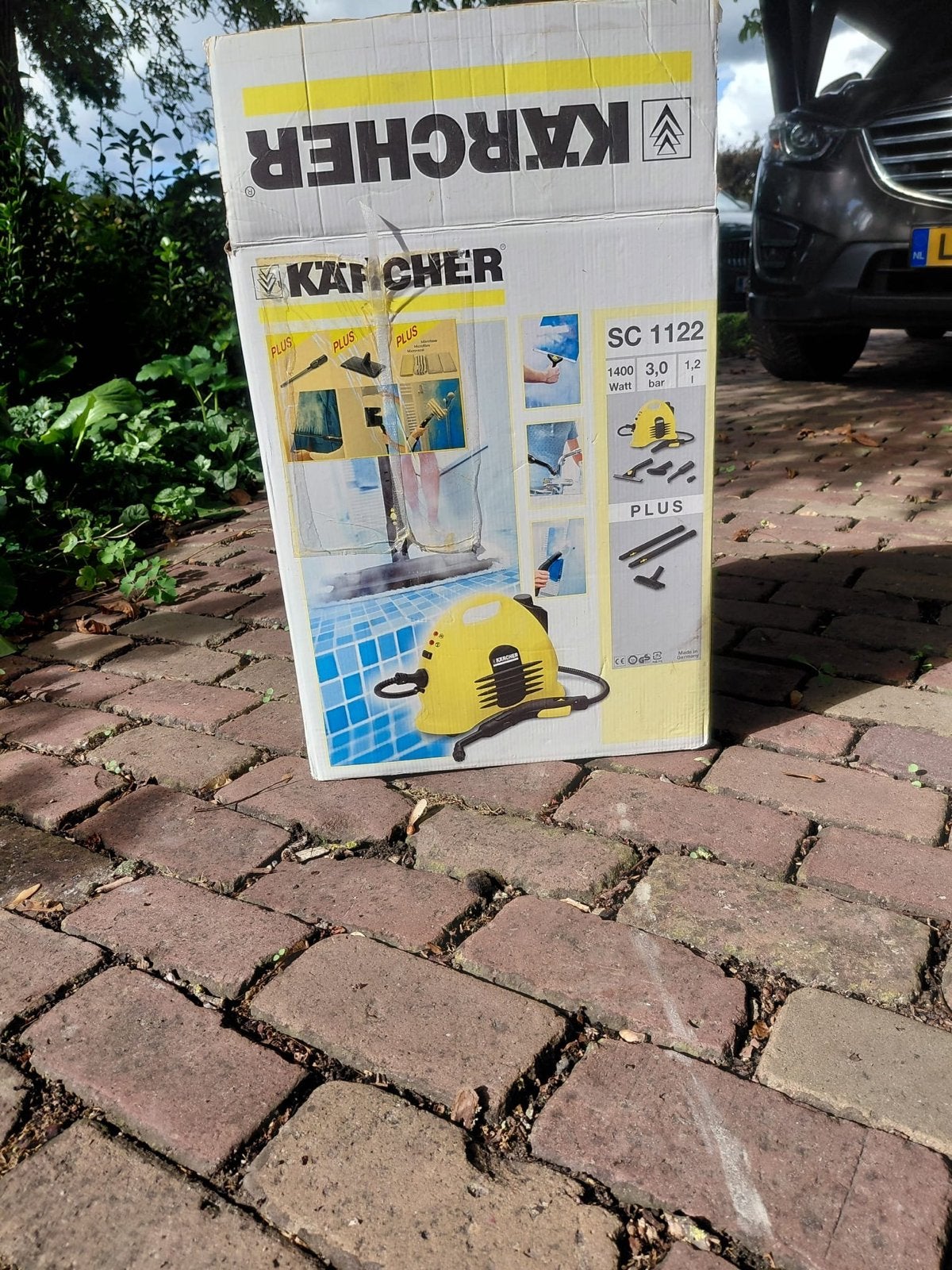 Kärcher SC 1122 Plus stoomreiniger - 2x gebruikt, Ophalen, Nieuw