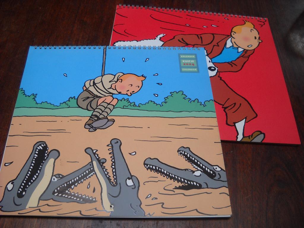 comics stripskuifje calender uit 2003 en 2004, Gelezen, Complete serie of reeks, Europa, Ophalen of Verzenden