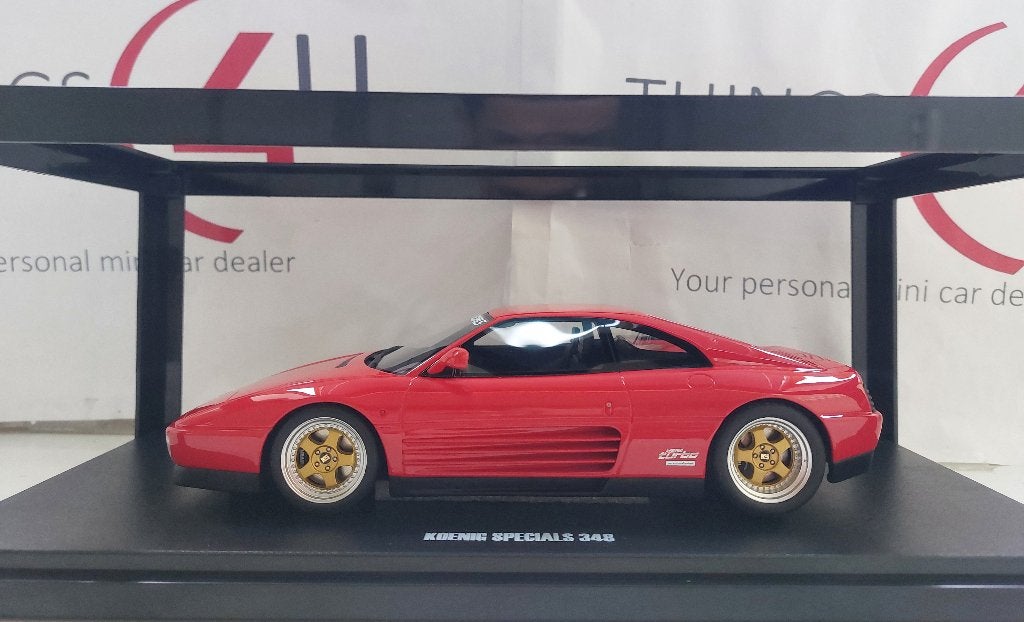 GT Spirit 1:18 Ferrari 348 Koenig Specials 1994 rood nieuw, Ophalen of Verzenden, Nieuw, Auto, Overige merken