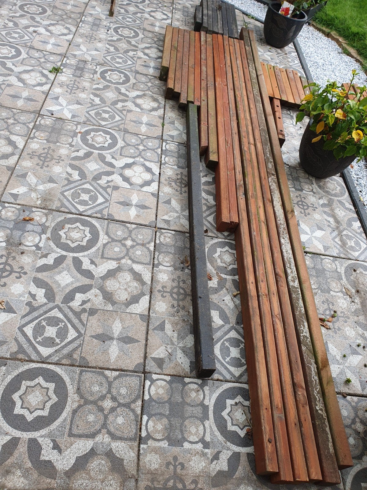 houten regels, Tuin en Terras, Palen, Balken en Planken, Ophalen, Minder dan 180 cm, Balken