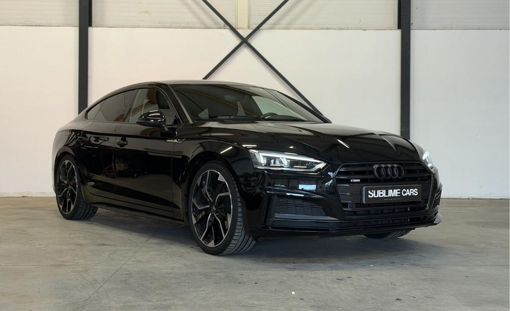 Audi A5 Sportback 35 TFSI S Edition, 4 cilinders, Zwart, Leder, A5