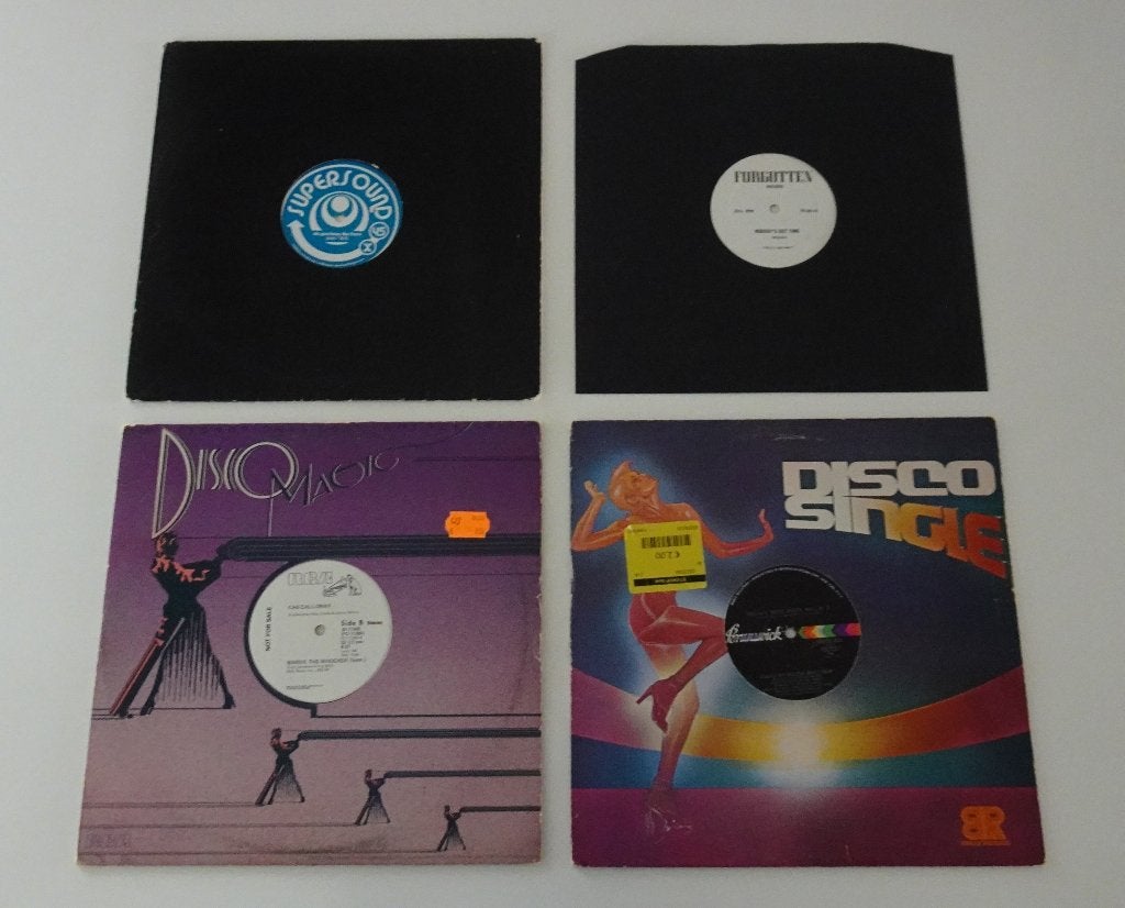 4 Disco Vinyl, Ophalen, Zo goed als nieuw, 12 inch, Disco