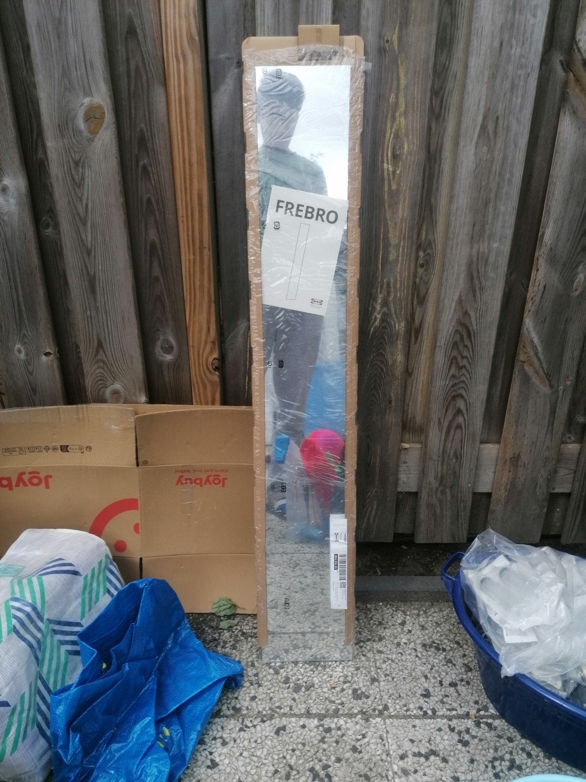Nieuwe IKEA FREBRO spiegel 120x20 cm in verpakking, Huis en Inrichting, Woonaccessoires | Spiegels, Ophalen, Minder dan 50 cm