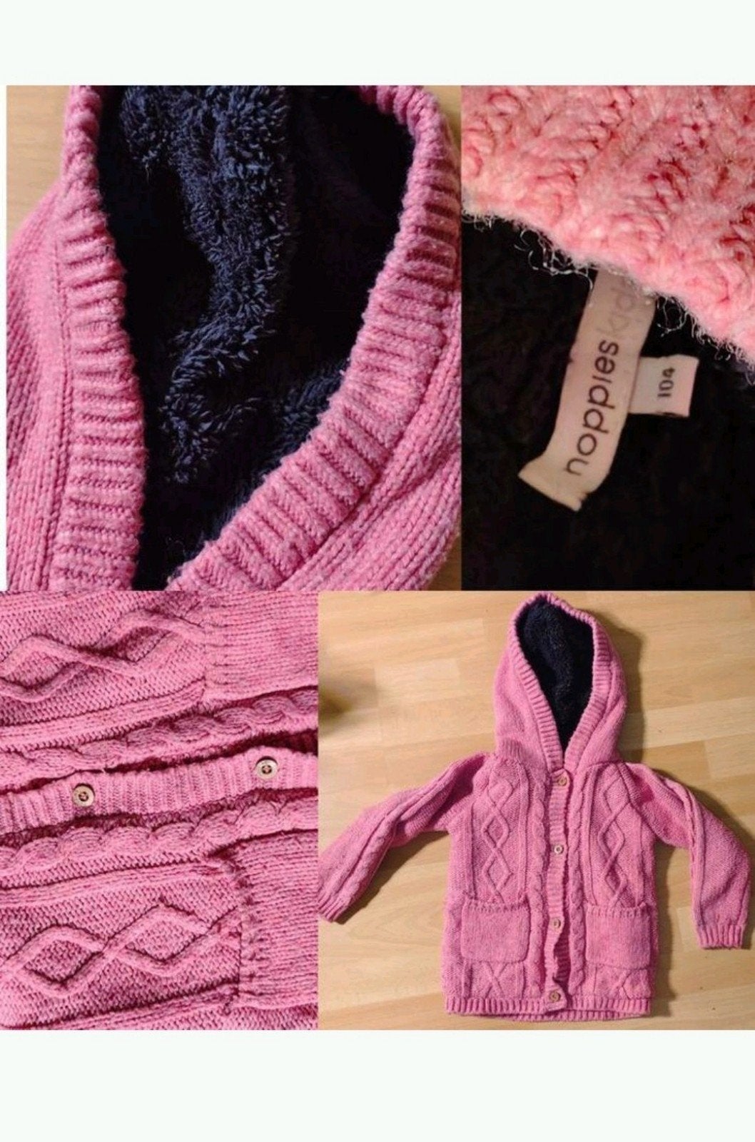 Noppies borgvest maat 104, Kinderen en Baby's, Kinderkleding | Maat 104, Ophalen, Zo goed als nieuw, Jas